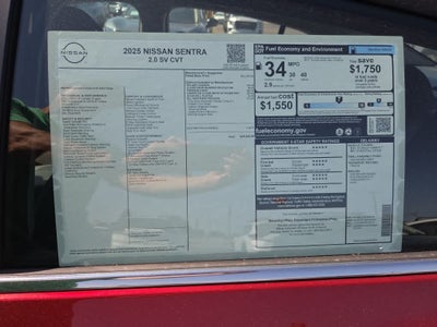 2025 Nissan Sentra SV