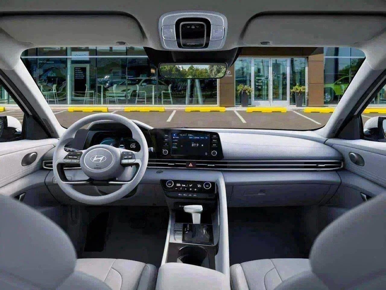 2026 Hyundai Elantra Hybrid Blue
