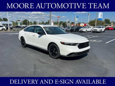 2025 Honda Accord Sedan SE