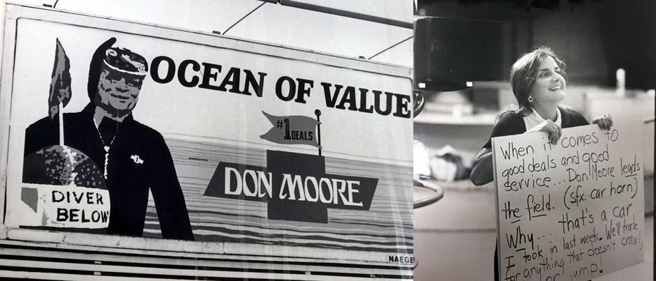 History of Ad Campaigns at Moore Automotive Team